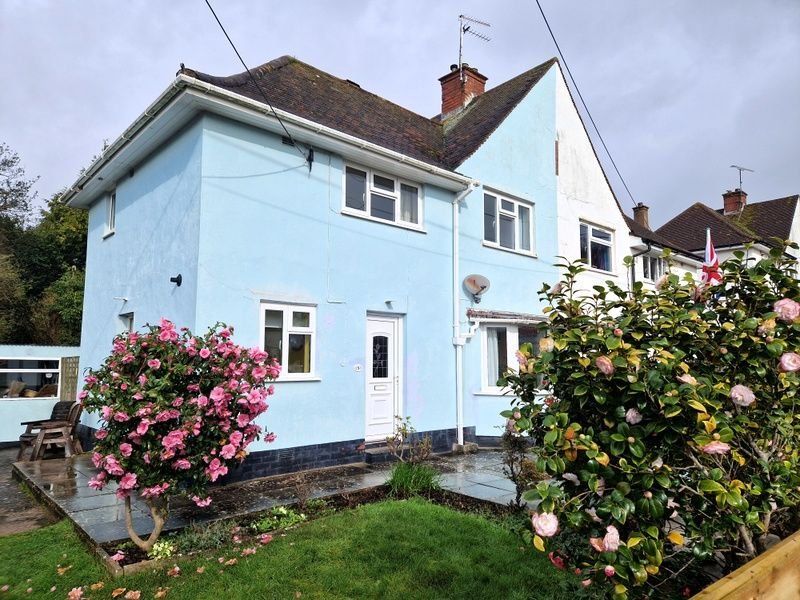 3 bed semidetached house for sale in Meadow Road, Budleigh Salterton