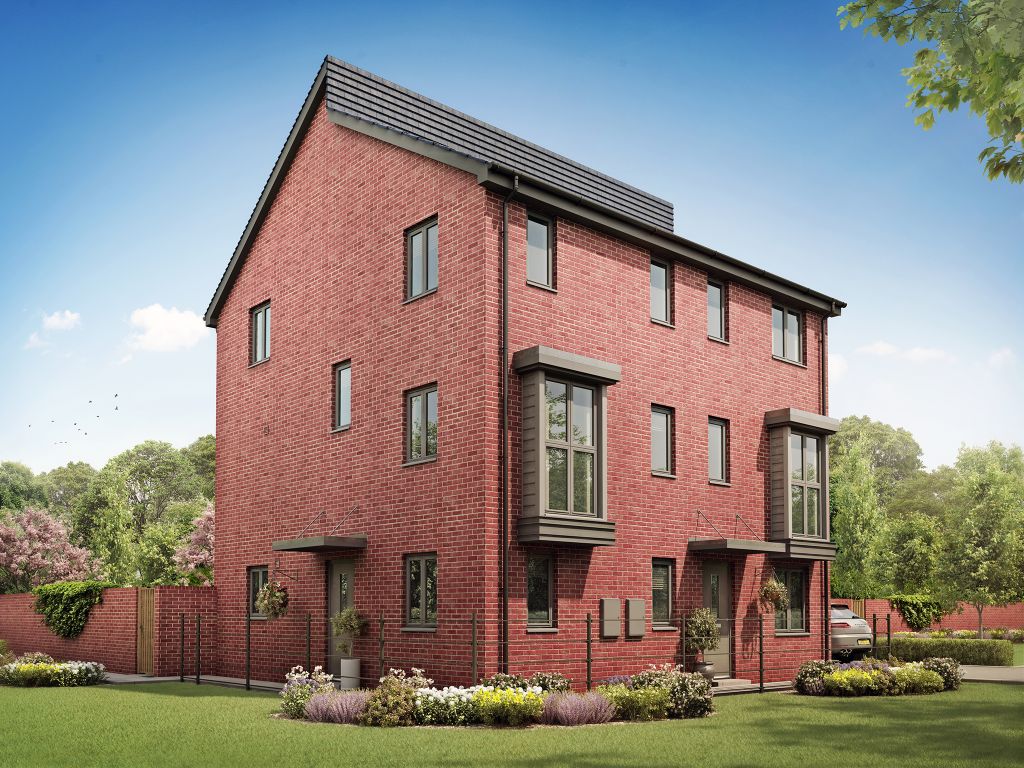 New home, 3 bed semidetached house for sale in "The Greyfriars Corner