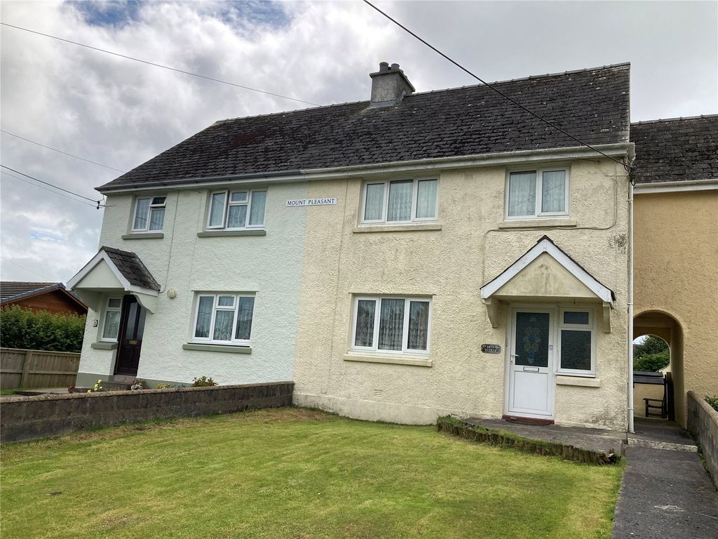 3 bed terraced house for sale in Tavernspite, Whitland SA34, £150,000