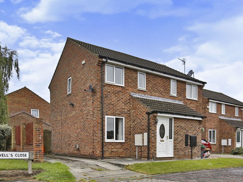 2 bed semidetached house for sale in Wells Close, Darlington DL1 Zoopla