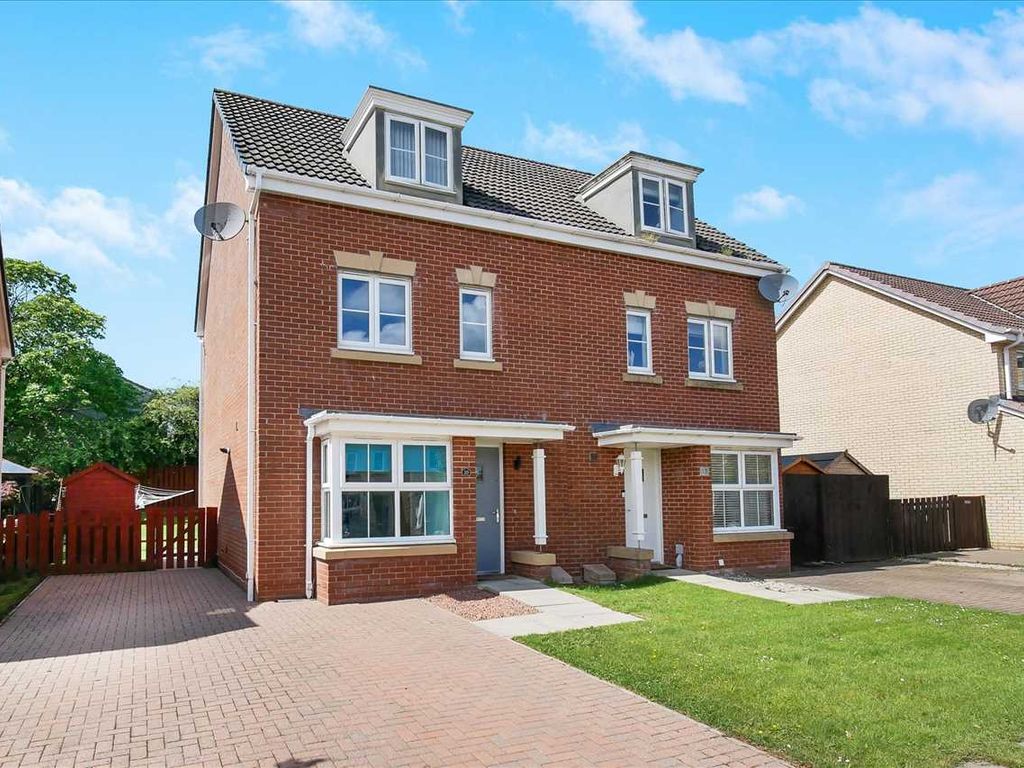 4 bed semidetached house for sale in Tannin Crescent, Ballerup Village, East Kilbride G75, £