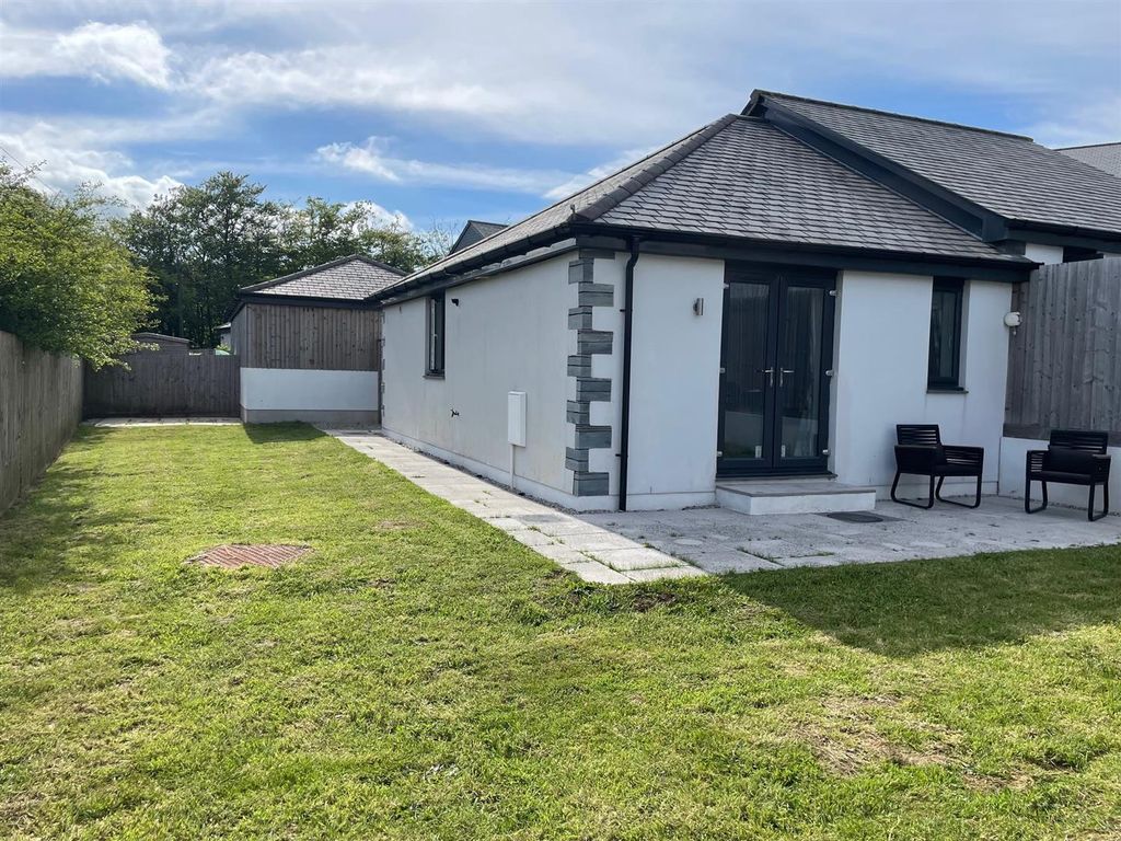 1 bed semidetached bungalow for sale in Oll An Gwella, St. Anns Chapel