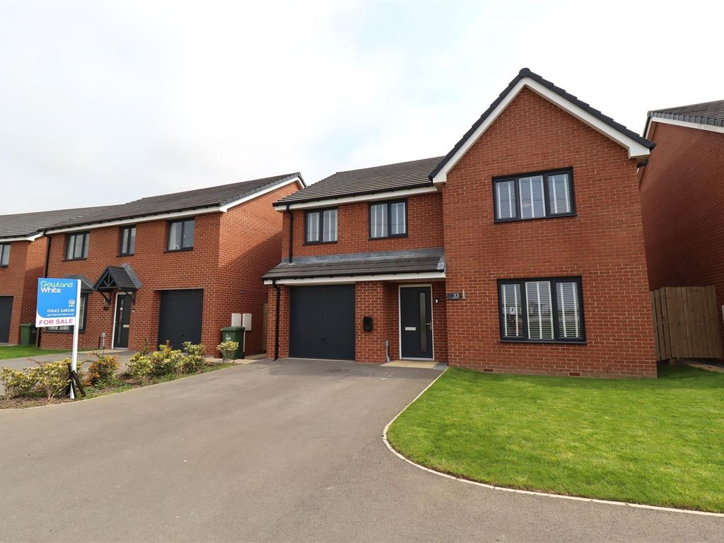 4 bed detached house for sale in Holwick Oval, Eaglescliffe, Stockton ...