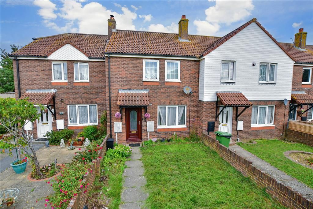 3 bed terraced house for sale in Lyell Close, Hythe, Kent CT21, £