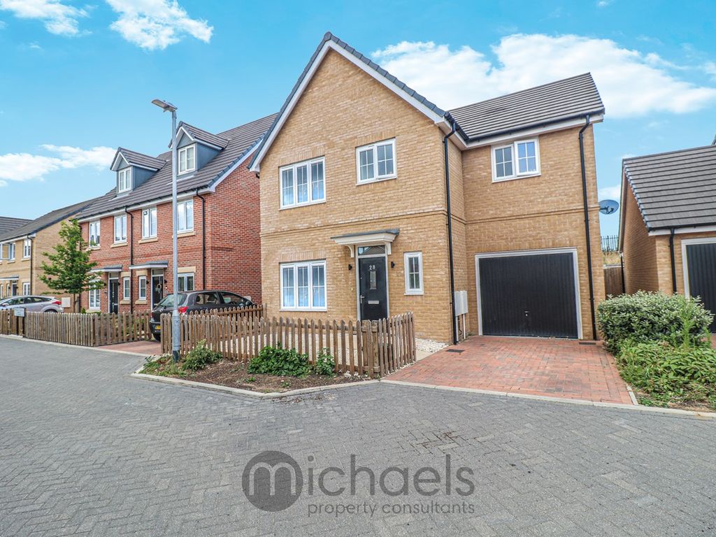 4 bed detached house for sale in Finch Road, Stanway, Colchester CO3