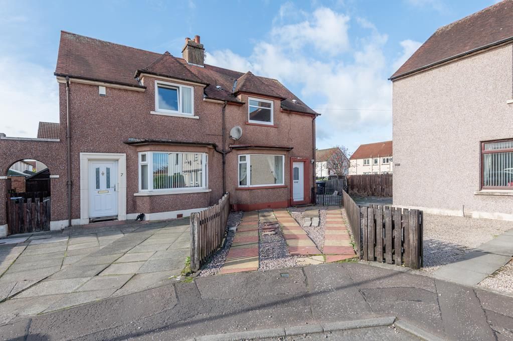 2 bed semidetached house for sale in Graham Crescent, Leven KY8, £