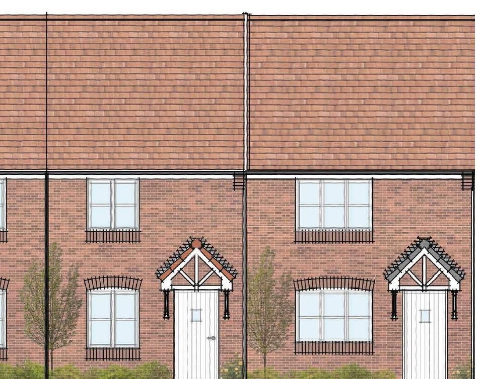 New home, 2 bed terraced house for sale in Ploughmans Lane, Tidbury