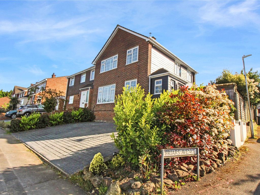 3 bed semidetached house for sale in Friars Avenue, Walderslade ME5, £375,000 Zoopla