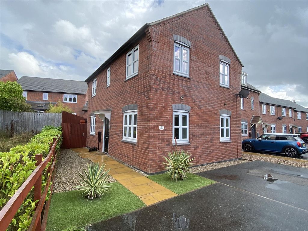 3 bed detached house for sale in Lewisham Drive, Church Gresley DE11