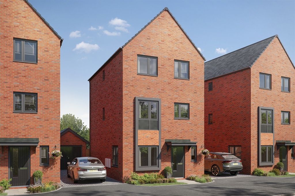 New home, 4 bed property for sale in "The Claydon V1" at Pagnell Court