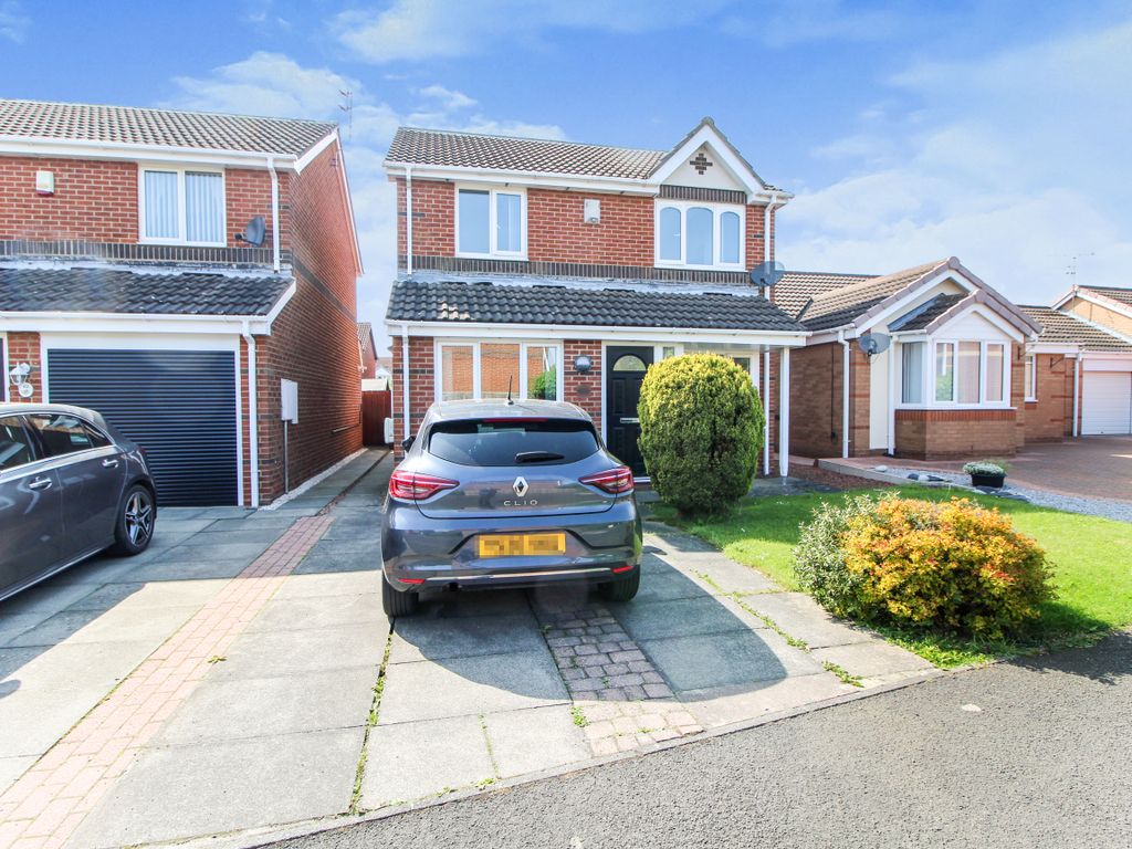 3 bed detached house for sale in Grousemoor Drive, Ashington NE63, £