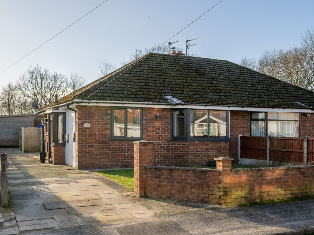 3 bed semidetached bungalow for sale in Severn Road, Culcheth