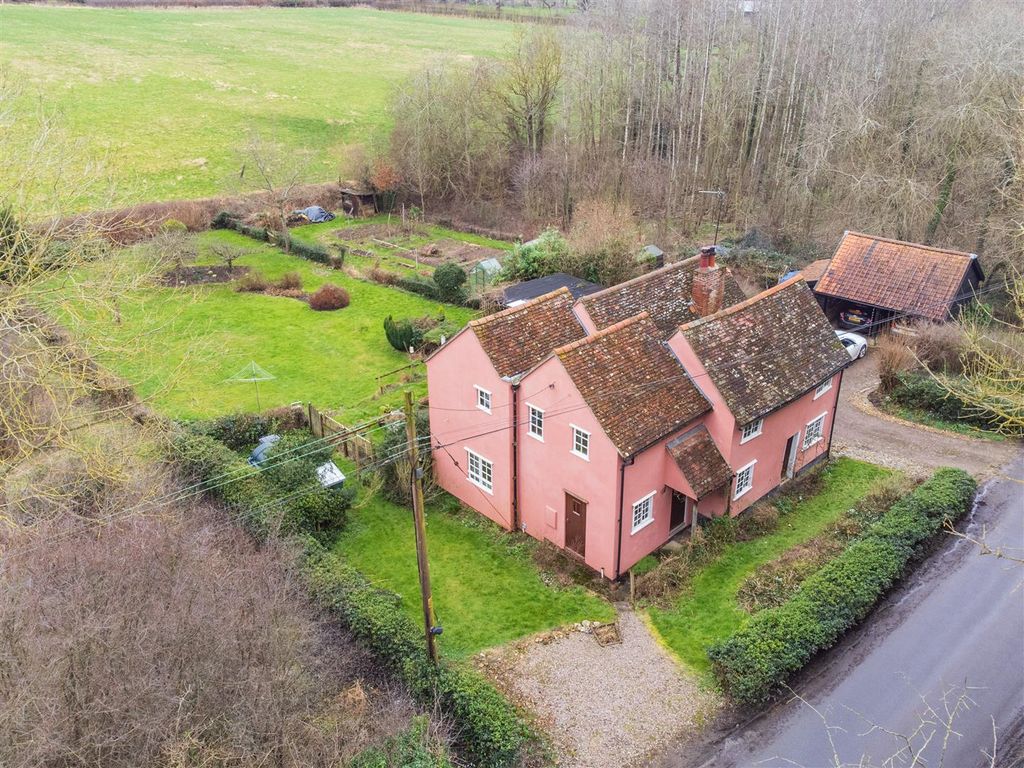 4 bed detached house for sale in Sparrows, Stoke Road, Layham, Suffolk