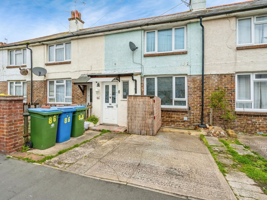 3 bed terraced house for sale in Collyer Avenue, Bognor Regis, West