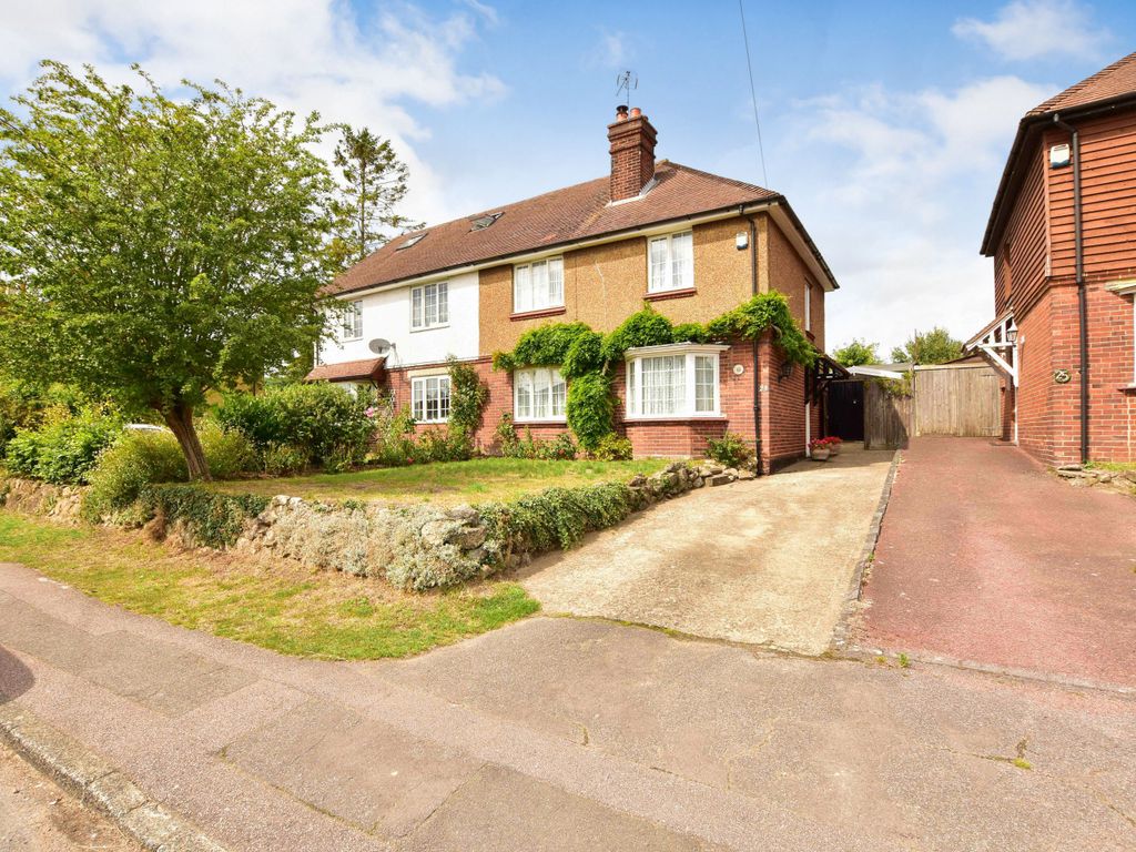 3 bed semidetached house for sale in Plantation Lane, Bearsted, Maidstone, Kent ME14, £525,000