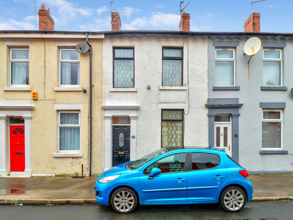 2 bed terraced house for sale in Handsworth Road, Blackpool FY1, £