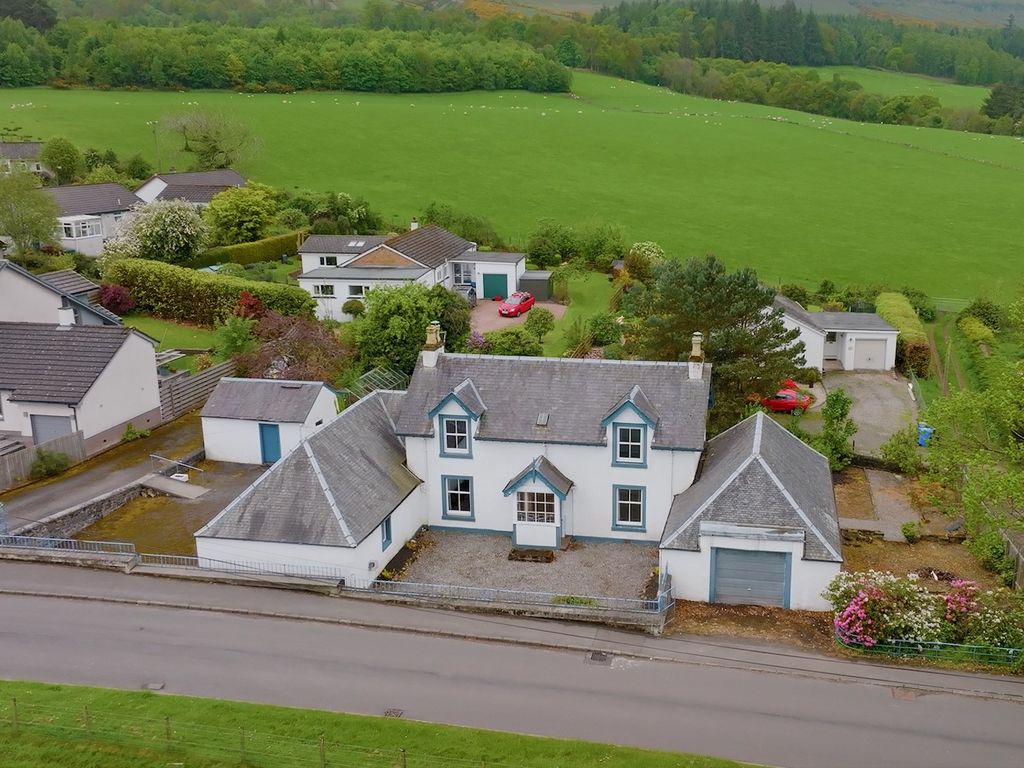 4 bed detached house for sale in Manse Brae, Gargunnock, Stirling, Stirlingshire FK8 Zoopla