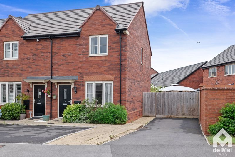 2 bed semidetached house for sale in Cinnamon Close, Walton Cardiff