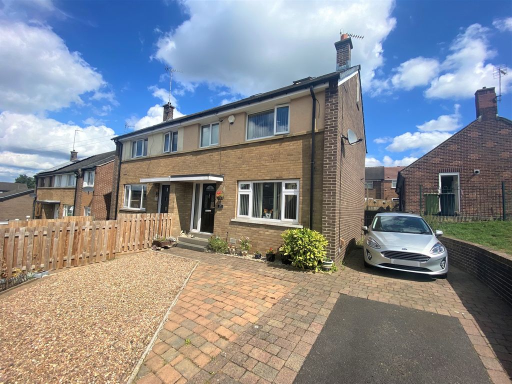 3 bed semidetached house for sale in Stony Lane, Honley, Holmfirth HD9