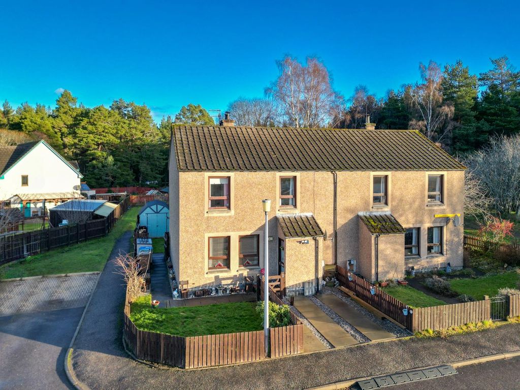 3 bed semidetached house for sale in Craigmore Crescent, Nethy Bridge