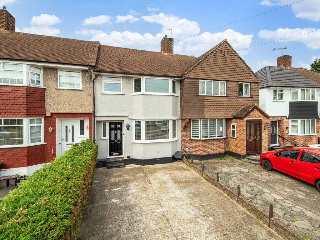 3 bed terraced house for sale in Rosebery Avenue, Sidcup, Kent DA15, £