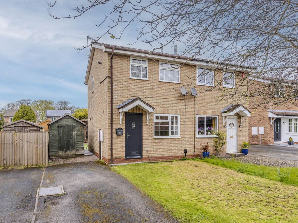 2 bed semidetached house for sale in Cardigan Grove, Trentham ST4, £