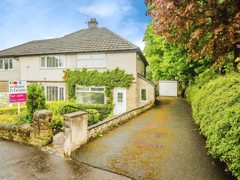 2 bed semidetached house for sale in City Lane, Wheatley, Halifax HX3