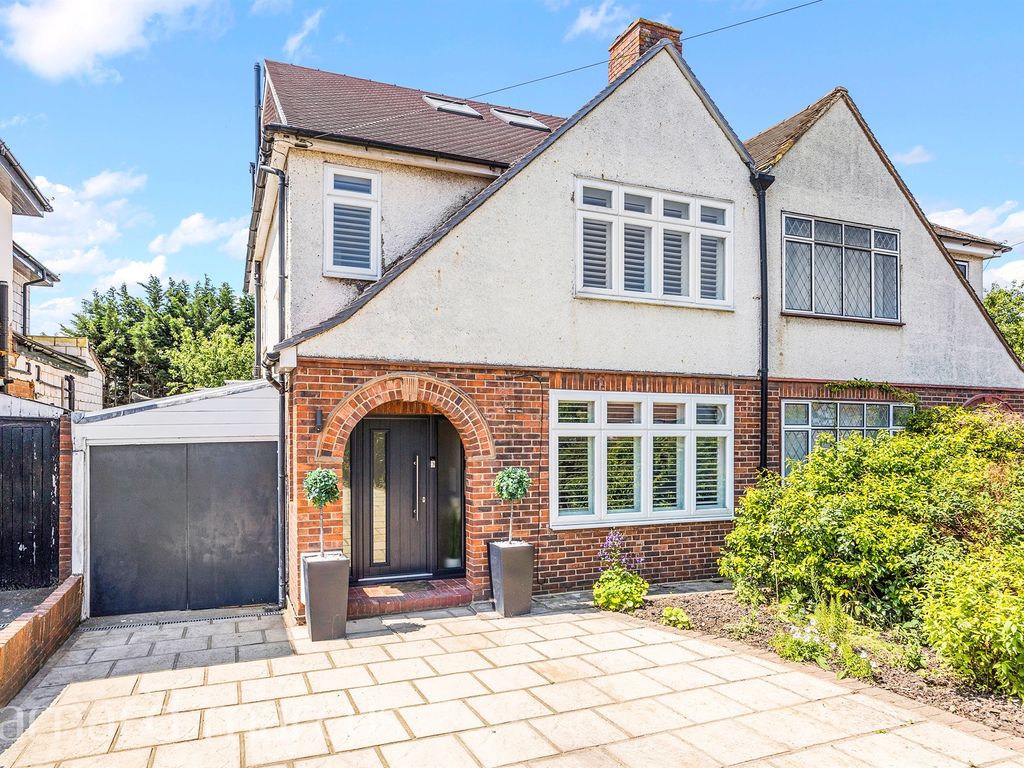4 bed semidetached house for sale in Courtlands Drive, Ewell, Epsom