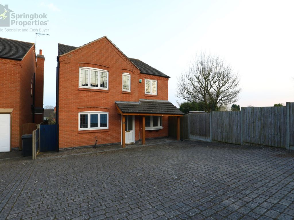 4 bed detached house for sale in Melbourne Road, Ibstock