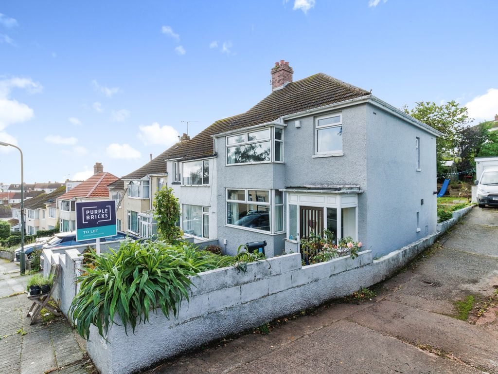 3 bed semidetached house for sale in Highland Road, Torquay TQ2, £