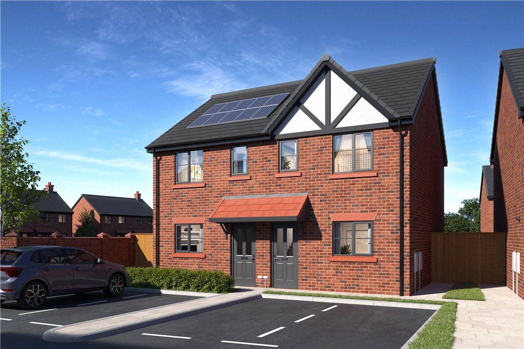 New home, 2 bed semidetached house for sale in Jackson Road, Knutsford