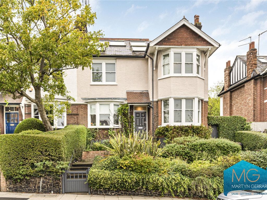 5 bed semidetached house for sale in Cranley Gardens, London N10, £