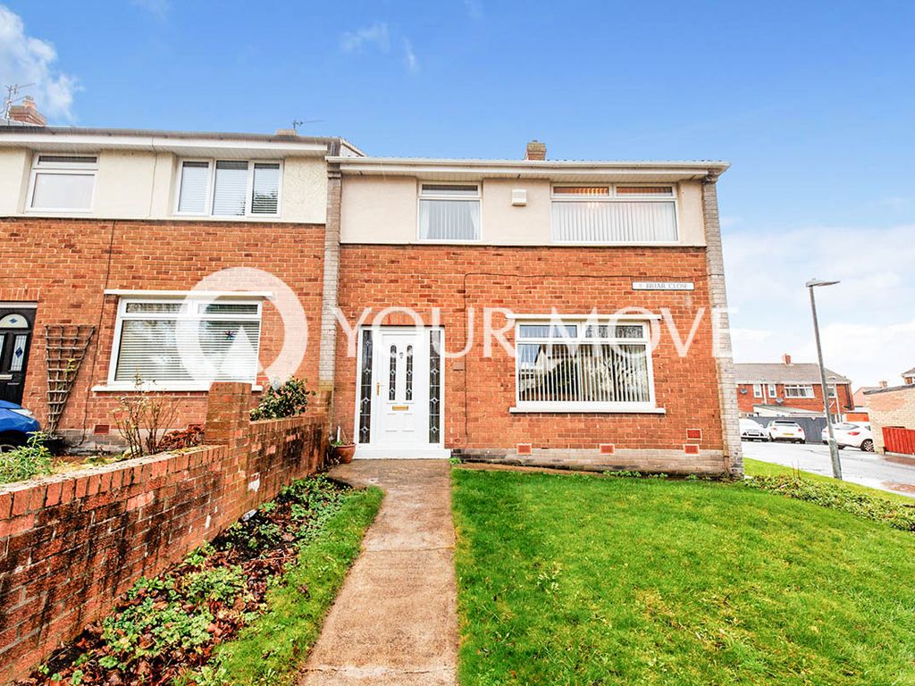 3 bed end terrace house for sale in Briar Close, BlaydonOnTyne NE21