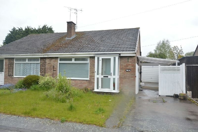 2 bed semidetached bungalow for sale in Byron Close, Enderby