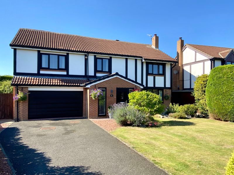 6 bed detached house for sale in Ripon Close, Barns Park, Cramlington