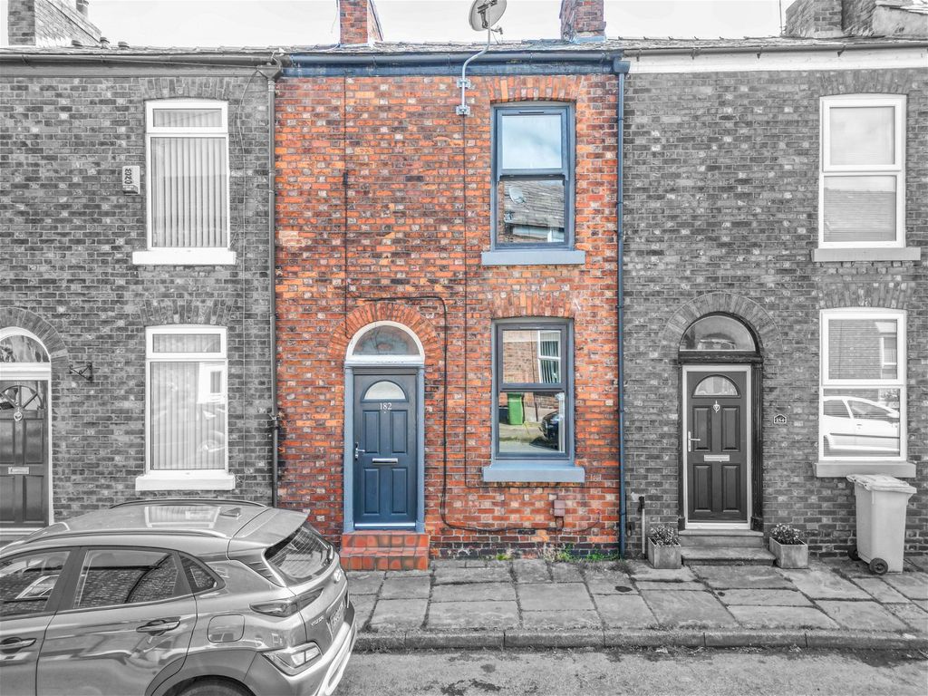 2 bed terraced house for sale in Newton Street, Macclesfield SK11, £