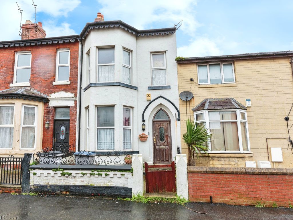 4 bed terraced house for sale in Milbourne Street, Blackpool