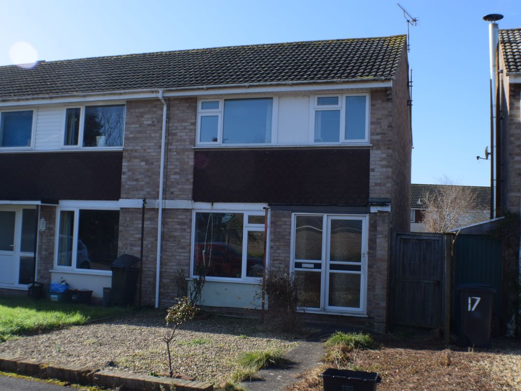 3 bed end terrace house for sale in Wilkins Road, Bridgwater TA6, £