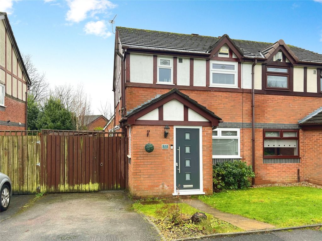 3 bed semidetached house for sale in Quarry Pond Road, Worsley