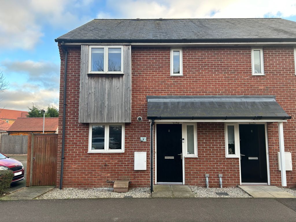 2 bed semidetached house for sale in Rule Gardens, Ely CB7, £92,750