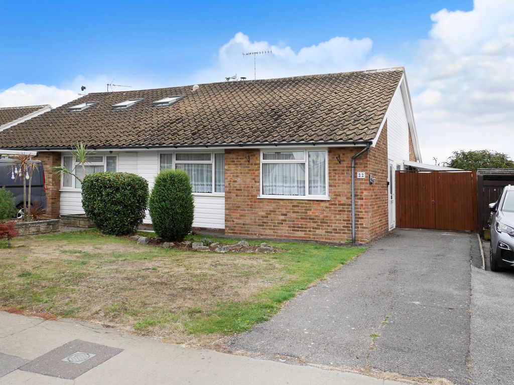 3 bed semidetached bungalow for sale in Downs Way, East Preston