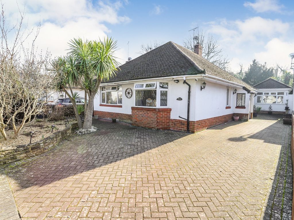 4 bed detached bungalow for sale in Shelley Close, Highcliffe, Dorset