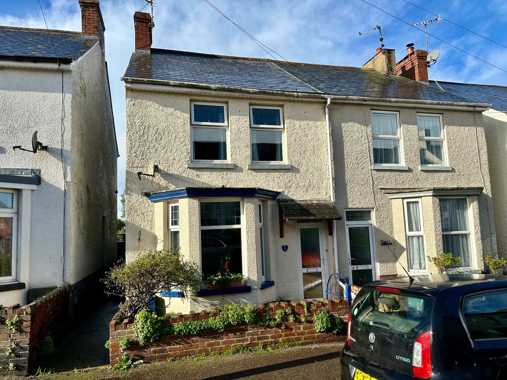 3 bed semidetached house for sale in Madeira Villas, Exmouth EX8, £