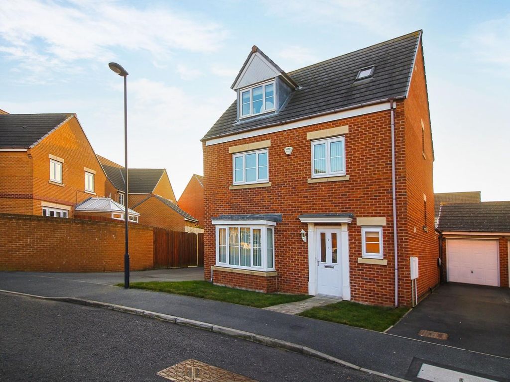 4 bed detached house for sale in Greenrigg Place, Shiremoor, Newcastle