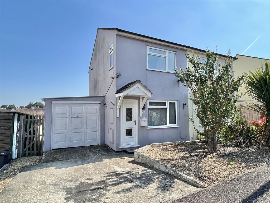 2 bed semidetached house for sale in Kirby Close, Axminster EX13, £