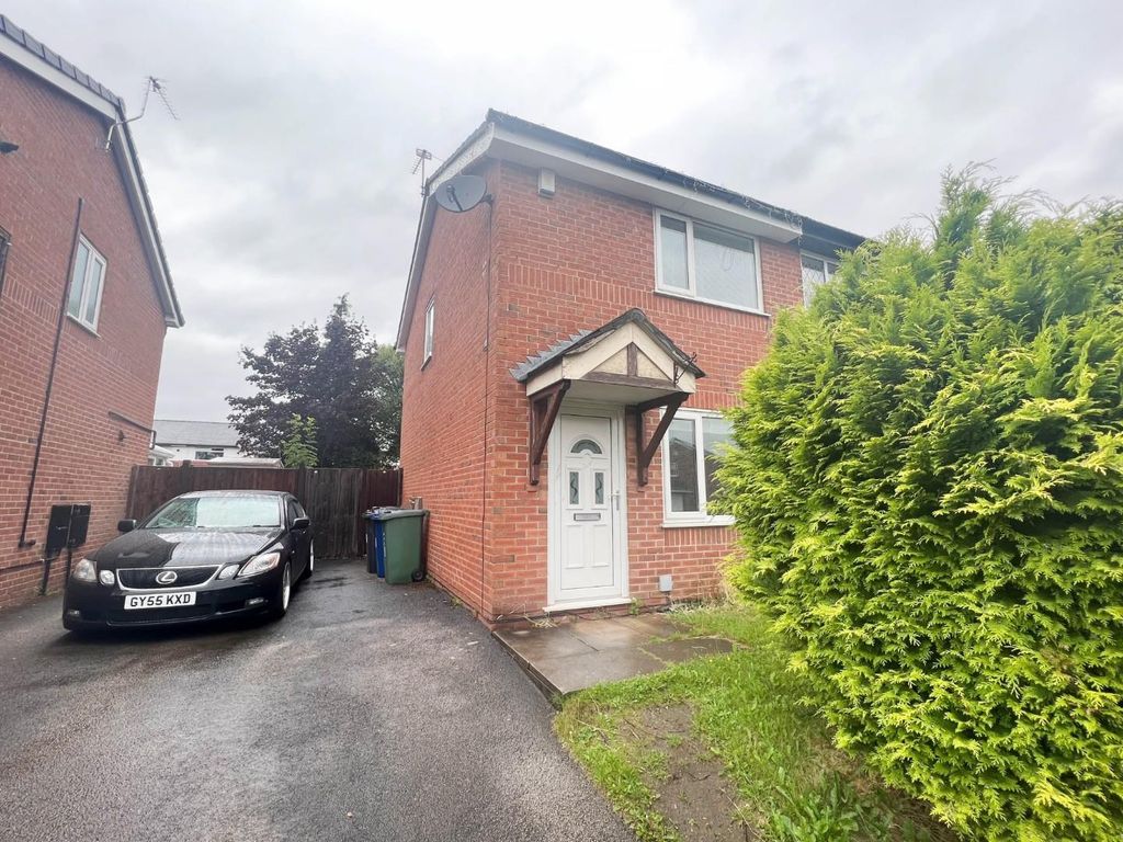 2 bed semidetached house for sale in Riverside Road, Radcliffe
