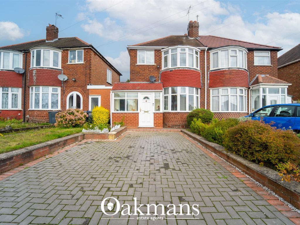 3 bed semidetached house for sale in Quinton Road West, Quinton