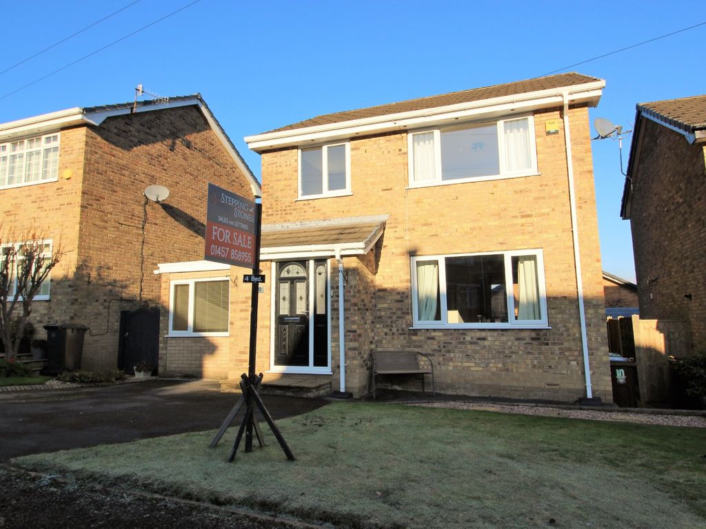 4 bed detached house for sale in Storth Meadow Road, Simmondley