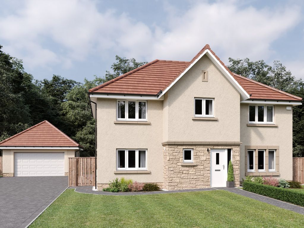 New home, 5 bed detached house for sale in "Elliot" at Kilburn Wood Drive, Roslin EH25 Zoopla