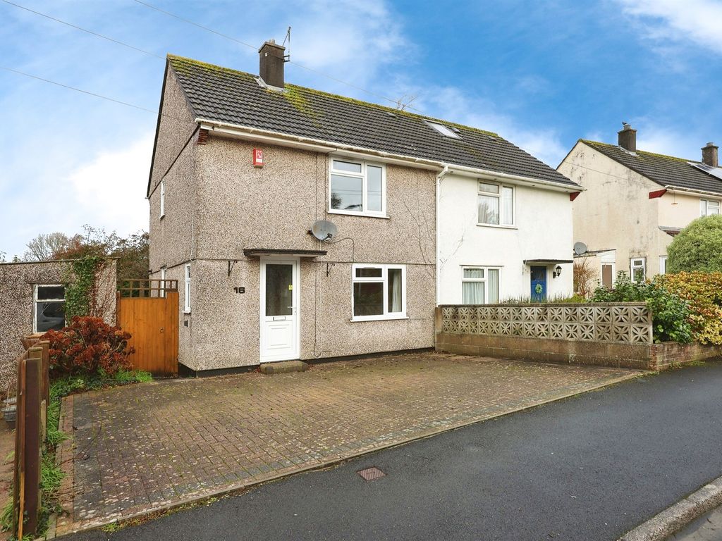 2 bed semidetached house for sale in Treby Road, Plympton, Plymouth